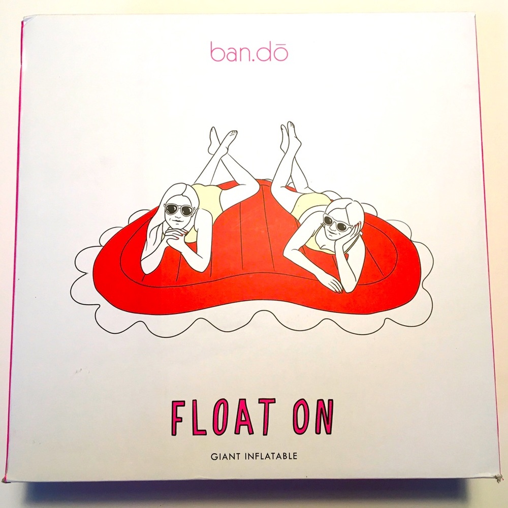 Ban.Do Large Float On Heart Giant Inflatable - Gem
